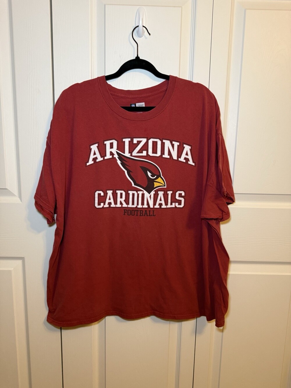 Arizona Cardinals T Shirt Mens 3XL Red NFL Team Apparel Football Logo Tee